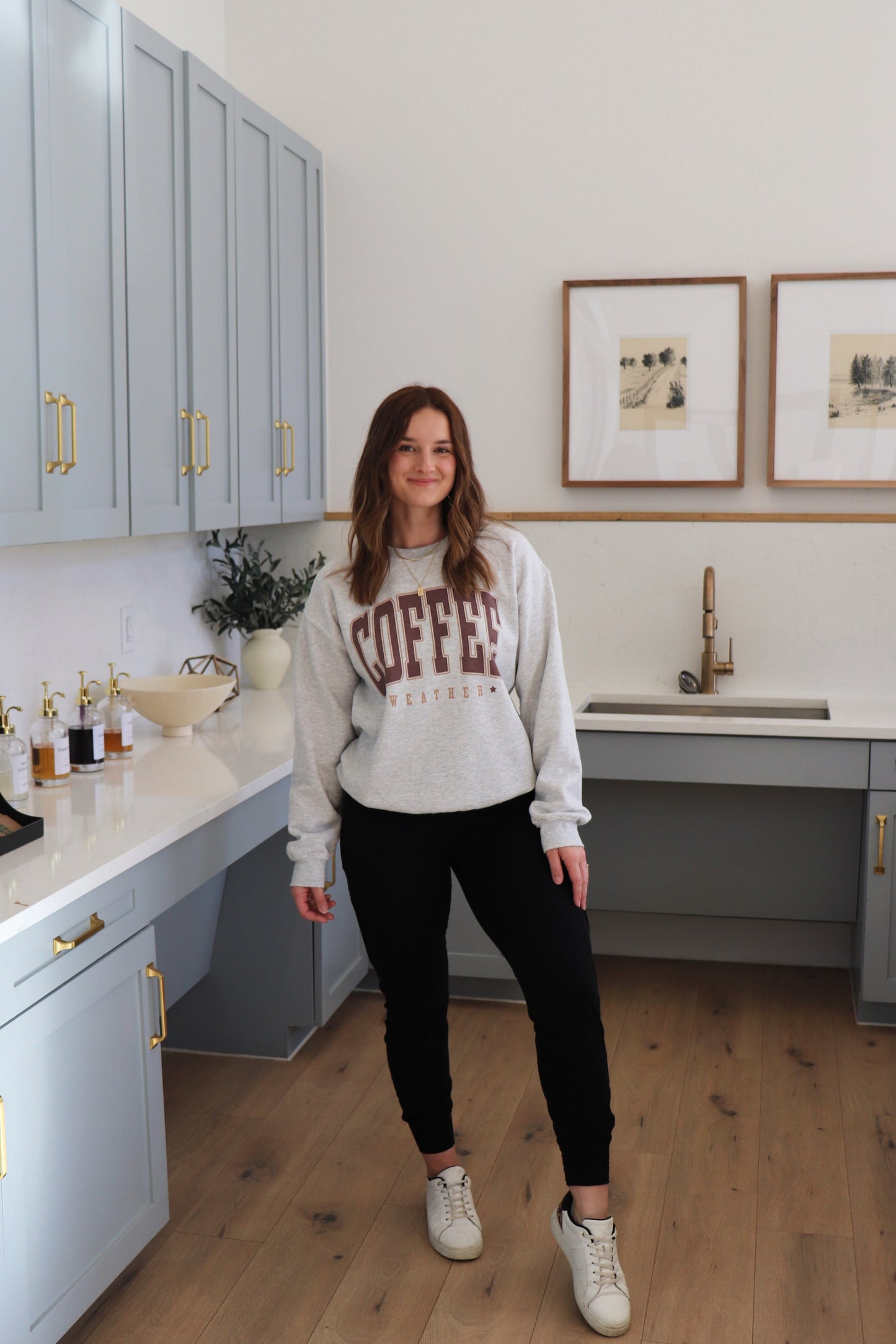 Coffee Weather Crewneck Sweatshirt