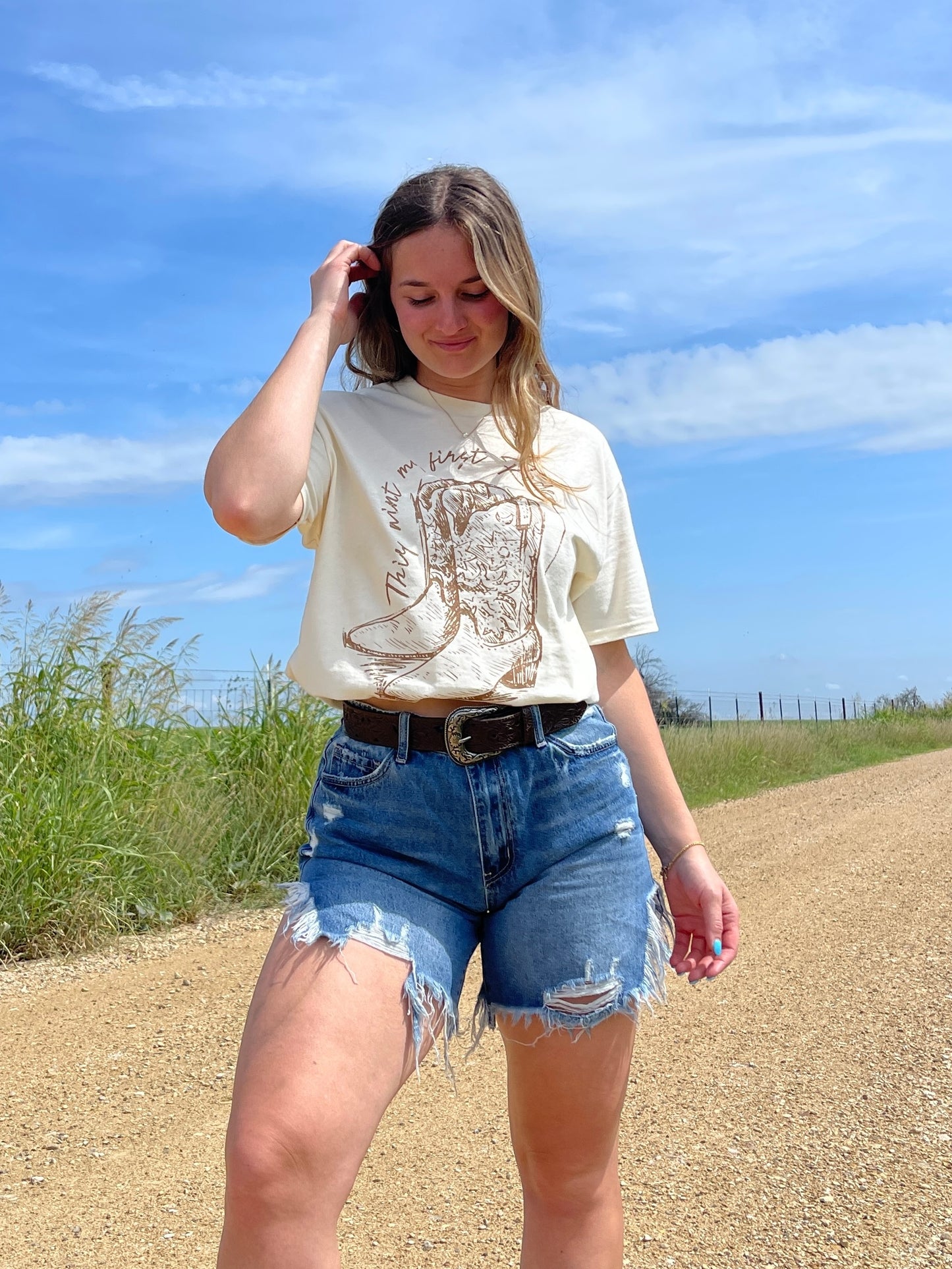 Everyday Distressed High Rise Shorts